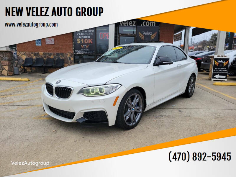 2016 BMW 2 Series for sale at NEW VELEZ AUTO GROUP in Gainesville GA