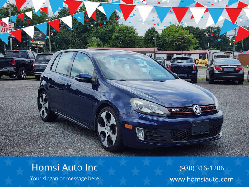 2011 Volkswagen GTI for sale at Homsi Auto Inc in Kannapolis NC