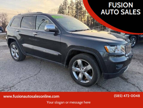 2011 Jeep Grand Cherokee for sale at FUSION AUTO SALES in Spencerport NY
