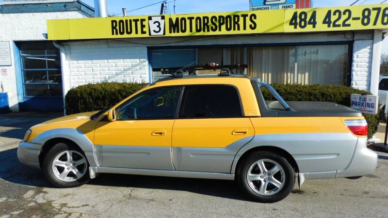 2003 Subaru Baja for sale at Route 3 Motors in Broomall PA