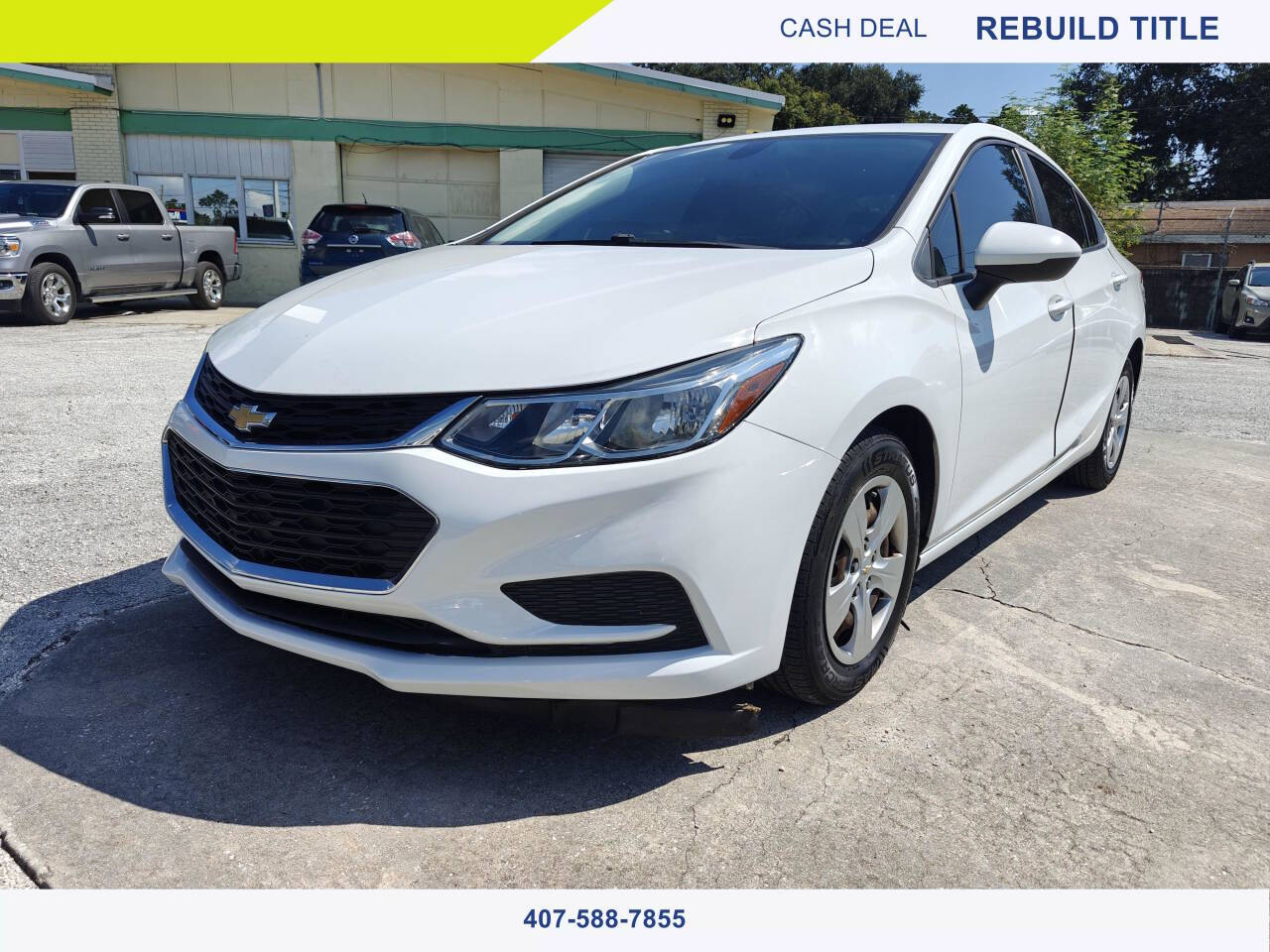 2017 Chevrolet Cruze for sale at EZ MOTOR ORLANDO in Orlando, FL