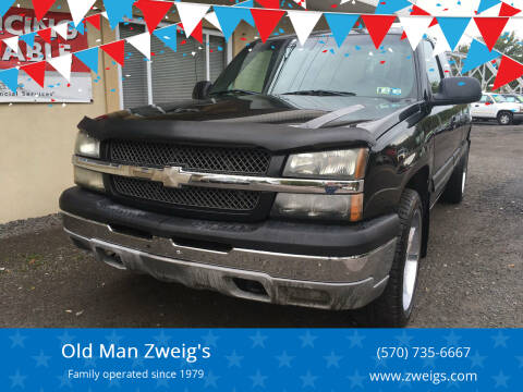 2003 Chevrolet Silverado 1500 for sale at Old Man Zweig's in Plymouth PA
