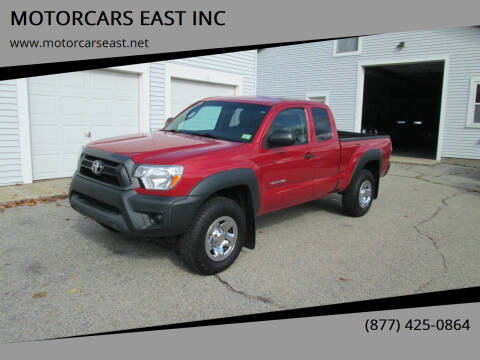 2015 Toyota Tacoma for sale at MOTORCARS EAST INC in Derry NH