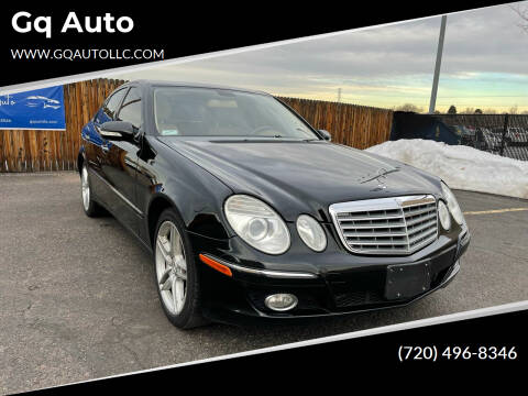 2009 Mercedes-Benz E-Class for sale at Gq Auto in Denver CO