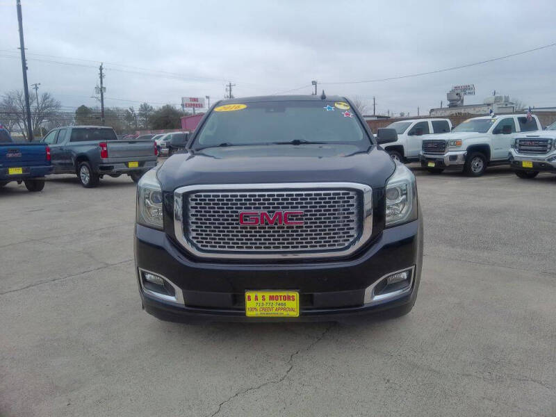 2016 GMC Yukon for sale at BAS MOTORS in Houston TX