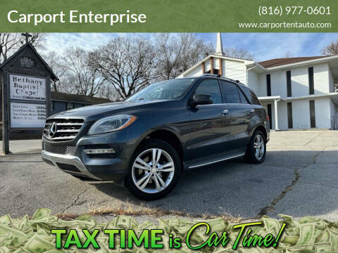 2015 Mercedes-Benz M-Class for sale at Carport Enterprise in Kansas City MO