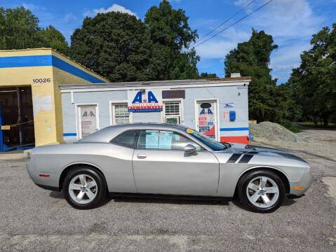 2012 Dodge Challenger for sale at A&A Auto Sales llc in Fuquay Varina NC