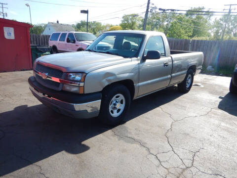 2003 Chevrolet Silverado 1500 for sale at MASTERS AUTO SALES in Roseville MI