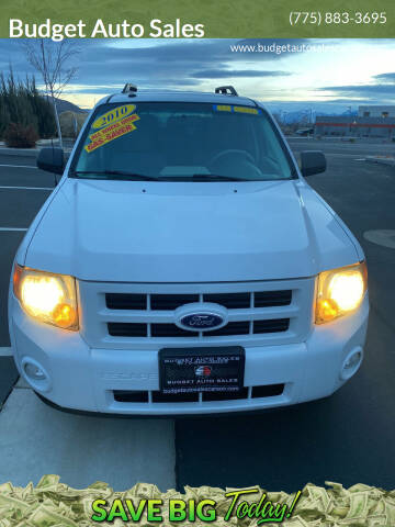 2010 Ford Escape Hybrid for sale at Budget Auto Sales in Carson City NV
