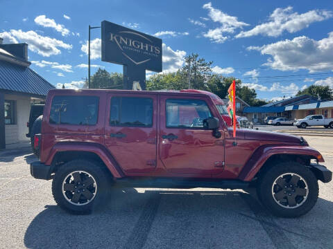2012 Jeep Wrangler Unlimited Sahara