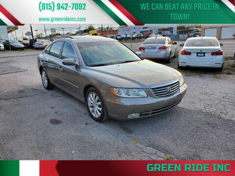 2008 Hyundai Azera for sale at Green Ride Inc in Nashville TN