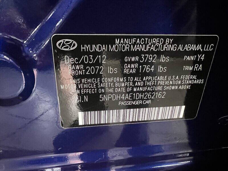 2013 Hyundai Elantra GLS