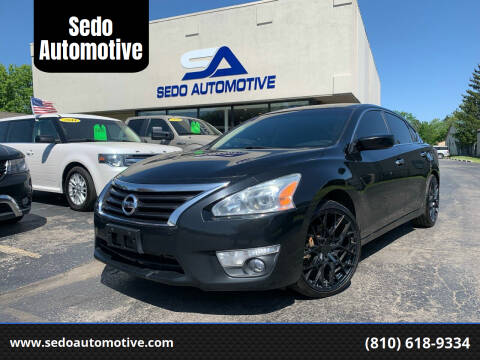 2015 Nissan Altima for sale at Sedo Automotive in Davison MI
