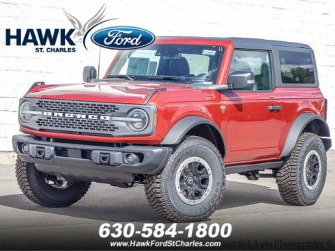 2023 Ford Bronco for sale at Hawk Ford of St. Charles in Saint Charles IL