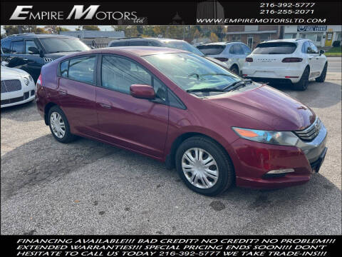 2010 Honda Insight for sale at Empire Motors LTD in Cleveland OH