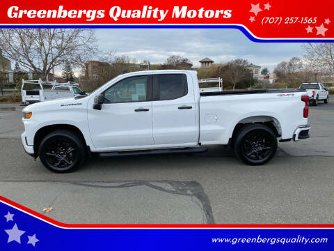 2021 Chevrolet Silverado 1500 for sale at Greenbergs Quality Motors in Napa CA