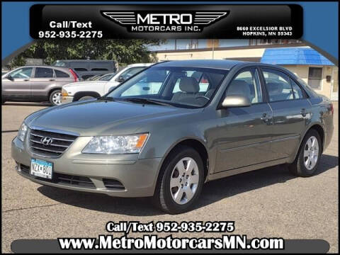 2010 Hyundai Sonata for sale at Metro Motorcars Inc in Hopkins MN