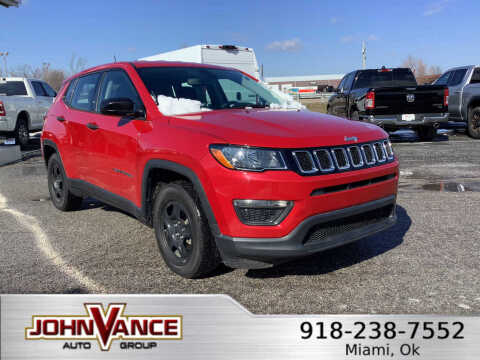 2021 Jeep Compass for sale at Vance Fleet Services in Guthrie OK