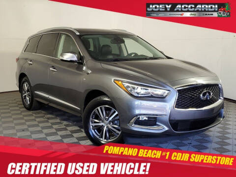 2020 Infiniti QX60 for sale at PHIL SMITH AUTOMOTIVE GROUP - Joey Accardi Chrysler Dodge Jeep Ram in Pompano Beach FL