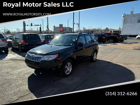 2011 Subaru Forester for sale at Royal Motor Sales LLC in Saint Louis MO