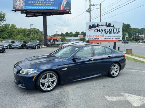2014 BMW 5 Series for sale at Charlotte Auto Import in Charlotte NC