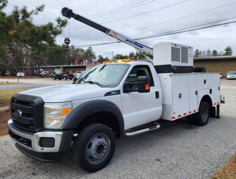 2013 Ford F-550 for sale at MILFORD AUTO SALES INC in Hopedale MA