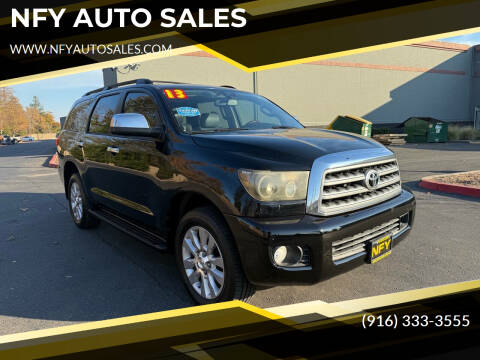 2013 Toyota Sequoia for sale at NFY AUTO SALES in Sacramento CA