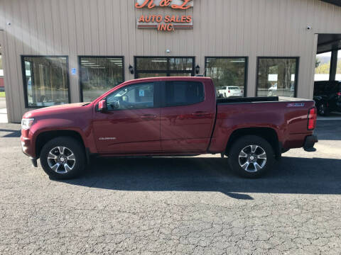2017 Chevrolet Colorado for sale at K & L AUTO SALES, INC in Mill Hall PA