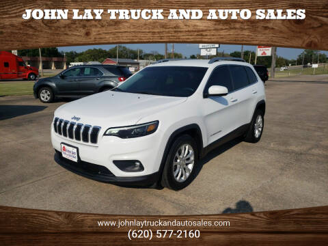 2019 Jeep Cherokee for sale at John Lay Truck and Auto Sales in Independence KS