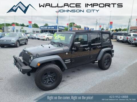 2016 Jeep Wrangler Unlimited for sale at WALLACE IMPORTS OF JOHNSON CITY in Johnson City TN