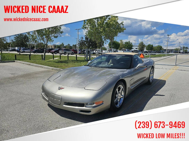 1998 Chevrolet Corvette for sale at WICKED NICE CAAAZ in Cape Coral FL