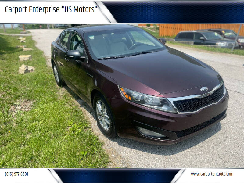 2013 Kia Optima for sale at Carport Enterprise "US Motors" in Kansas City MO