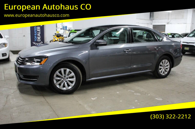 2013 Volkswagen Passat S
