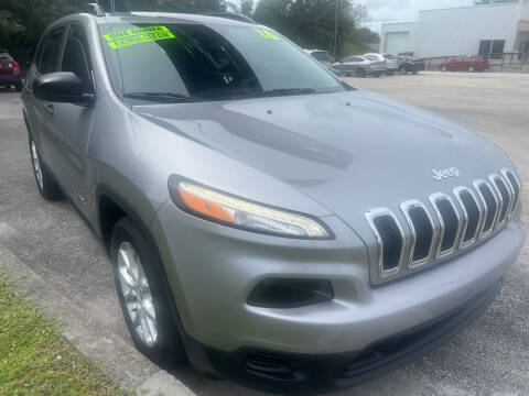 2016 Jeep Cherokee for sale at The Car Connection Inc. in Palm Bay FL