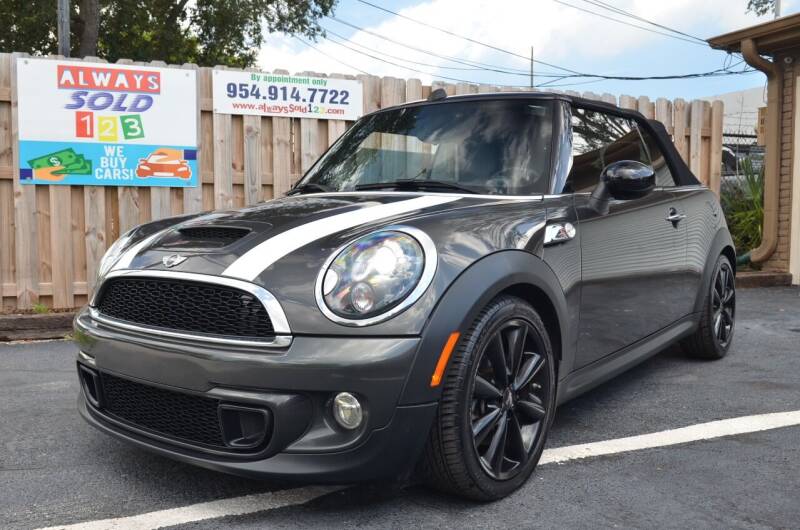 2015 MINI Convertible for sale at ALWAYSSOLD123 INC in Fort Lauderdale FL