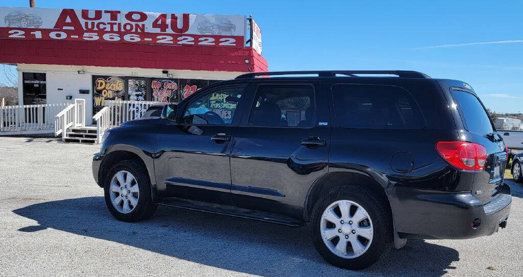 2008 Toyota Sequoia for sale at Auto Auction 4 U, LLC in Converse, TX