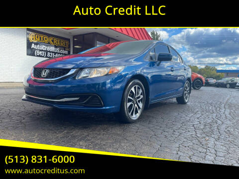 2014 Honda Civic for sale at Auto Credit LLC in Milford OH