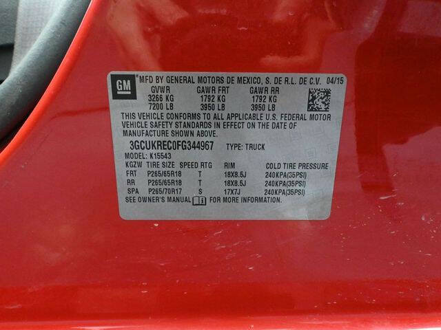 2015 Chevrolet Silverado 1500