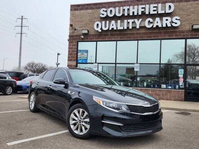 2017 Kia Optima for sale at SOUTHFIELD QUALITY CARS in Detroit MI