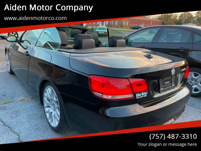 2007 BMW 3 Series for sale at Aiden Motor Company in Portsmouth VA