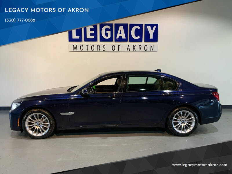 2015 BMW 7 Series for sale at LEGACY MOTORS OF AKRON in Akron OH
