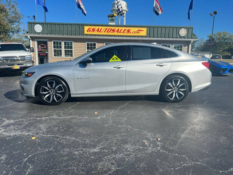 2017 Chevrolet Malibu for sale at G and S Auto Sales in Ardmore TN