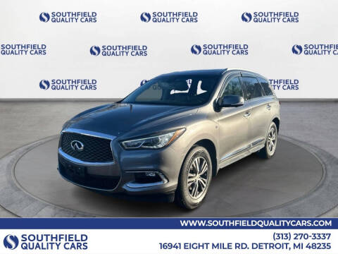 2018 Infiniti QX60 for sale at SOUTHFIELD QUALITY CARS in Detroit MI