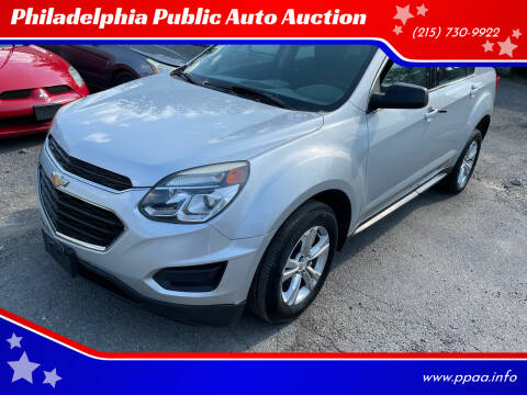 2016 Chevrolet Equinox for sale at Philadelphia Public Auto Auction in Philadelphia PA