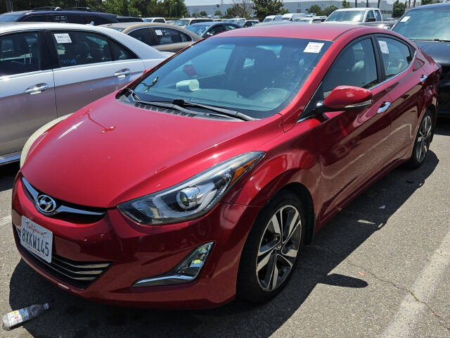 2016 Hyundai ELANTRA for sale at MOTOR CAR GROUPS in Corona, CA