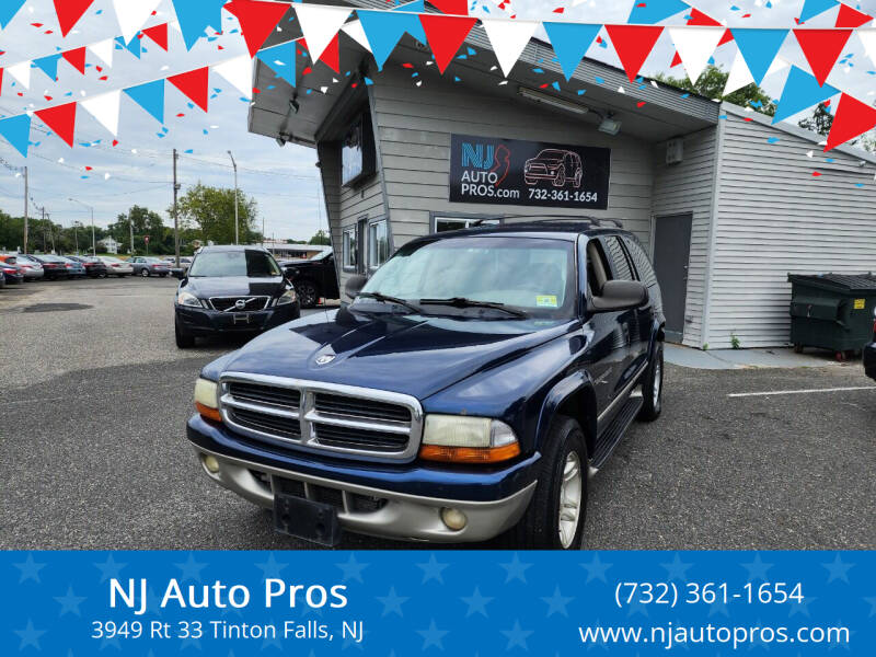 2001 Dodge Durango for sale at NJ Auto Pros in Tinton Falls NJ