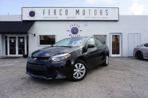 2014 Toyota Corolla LE