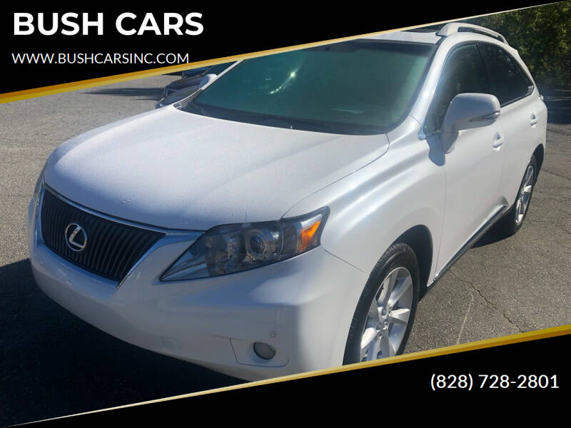 2011 Lexus RX 350 for sale at BUSH CARS in Lenoir NC