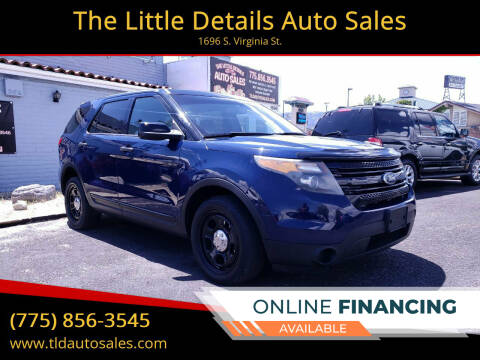 2013 Ford Explorer for sale at The Little Details Auto Sales in Reno NV