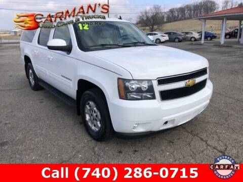 2012 Chevrolet Suburban for sale at Carmans Used Cars & Trucks in Jackson OH